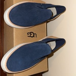 Ugg Shoes | Ugg Adley Perf Marino
Blue Slip On Suede Leather